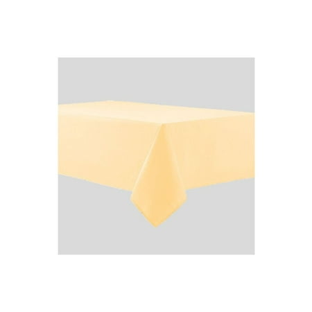 

Table Cloth 72 x120 Fabric 6 oz. 100% Polyester Filament Visa Plus color Gold 1/ Pack