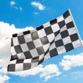 thumbnail image 4 of Shisuyan Drapeau d'Événements Sportifs Drapeau à Damier Drapeau de Course Drapeau en Polyester Drapeau de Match Fête Drapeau à Agiter, 4 of 8