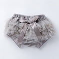 thumbnail image 2 of Splozh Girls Bloomers Baby Girls Shorts Casual Shorts Toddler Bloomers Baby Boys Girls Linen Shorts Grey,3-6 Months, 2 of 4