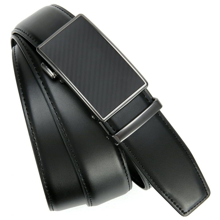 CHAOREN Mens Leather Belt in Gift Box, Ratchet Belt for Dress
