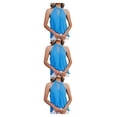 thumbnail image 1 of Blusa Sin Mangas Minnieouse Color Sólido Ropa de Moda Transpirable Azul S 3piezas, 1 of 6