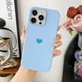 thumbnail image 5 of for iPhone 15 Pro Case Silicone Women Girls Heart with Soft Anti-Scratch Microfiber Lining Protective Phone Case for iPhone 15 Pro Blue, 5 of 16