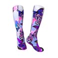 thumbnail image 5 of Lsque Flying Butterflies Printed Crew Socks Men's Women's LightWeight Thin Casual Calf Socks ,Knee High Socks,Cotton Socks, 5 of 9