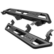 Ledkingdomus 6" Running Boards Side Step For 2005-2023 Toyota Tacoma Double Cab, Textured Black Rails Tube Nerf Bars