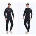 thumbnail image 4 of Toystoory Trajes de neopreno de 5MM, traje de buceo, pantalones largos de manga larga, traje de Surf con protección para buceo, esnórquel, surf, Deportes acuáticos Hombre/Negro SG Toystoory OD003704-05, 4 of 6