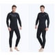 thumbnail image 4 of Toystoory Trajes de neopreno de 5MM, traje de buceo, pantalones largos de manga larga, traje de Surf con protección para buceo, esnórquel, surf, Deportes acuáticos Hombre/Negro SG Toystoory OD003704-05, 4 of 6