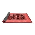 thumbnail image 2 of Ahgly Company Indoor Square Oriental Red Industrial Area Rugs, 6' Square, 2 of 4