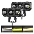 thumbnail image 1 of Par Faros Auxiliares Lupa Led Focos Luz 240w Para Coche Moto, 1 of 8