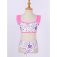 thumbnail image 5 of iEFiEL Little Girls Two Piece Fish Scales Tankini Swimsuit Top with Briefs Summer Beachwear Pegasus Colorful 2T, 5 of 7