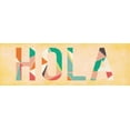 thumbnail image 2 of SD Graphics Studio 18x9 Black Ornate Wood Framed with Double Matting Museum Art Print Titled - Hola, 2 of 4