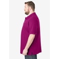 thumbnail image 3 of KingSize Men's Big & Tall Shrink-Less Classic Cotton Polo Shirt, 3 of 6