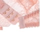 thumbnail image 5 of Conjunto de sujetador de 4 piezas de encaje sexy de media copa, ropa interior de mujer, medias con liga, 5 of 6