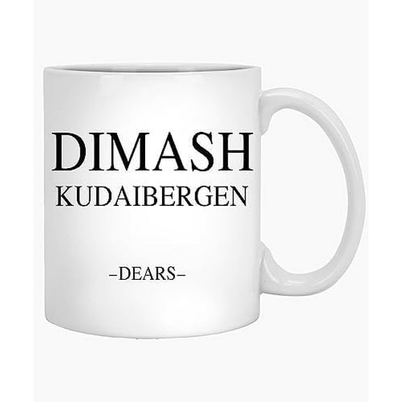 Coffee Mug Dimash Kudaibergenov Mug Dimash Kudaibergen Hot Tea Mojoe Coffee Mug for Dears Dimash K Kazakhstan Mug 11 Oz White Mug 618870