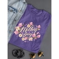 thumbnail image 3 of Mothers Day Lovely Nature Shaped T-Shirt Women -Image by Shutterstock, Female Medium, 3 of 4