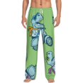 thumbnail image 1 of Kdxio Motorcycle Riding Dinosaur Pattern Men's Pajama Pants, Elastic Waist with Drawstring and Pockets, Comfortable Loungewear-X-Large, 1 of 6