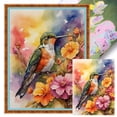 thumbnail image 1 of Hilo Algodón Ecológico Bordado Punto Cruz Colibrí Impreso 11CT 45x60cm Hugtrwg, 1 of 9