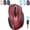 Red, variant on TECKNET Wireless Mouse (BT5.0/3.0 & 2.4G) Rechargeable 4800 DPI Silent USB A & Bluetooth Mouse 6 Buttons, Wide Compatibility - Red