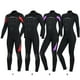thumbnail image 5 of Greeniant Trajes de buceo, traje de neopreno cálido, traje de baño térmico ajustado para Surf, elástico, cómodo, duradero, accesorio subacuático, Deportes acuáticos Mujer Morado XXL Greeniant OD020688-24, 5 of 6