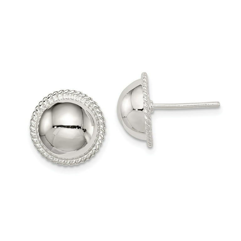 Silver on sale earrings walmart