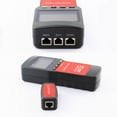 thumbnail image 4 of Localizador de cables NF-8200 con módulo adicional y cabezal BNC de repuesto, versión en inglés, sin batería. Ideal para detectar cortes y puntos de ruptura en cables RJ45, RJ11, USB y BNC. Pantalla, 4 of 5