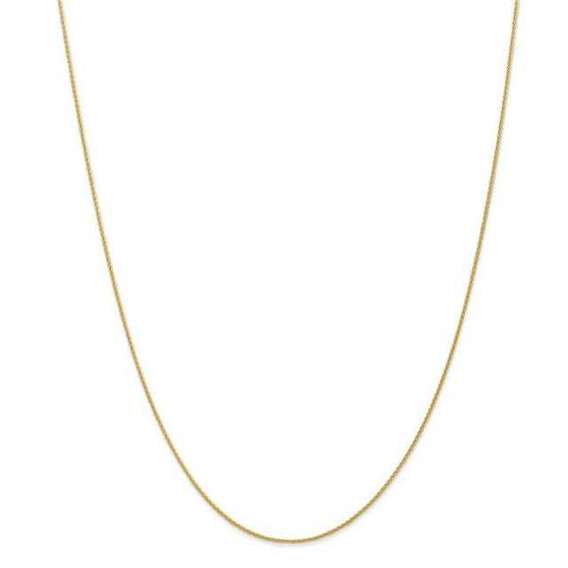 0.95 mm x 18 in. 14K Yellow Gold Parisian Wheat Chain