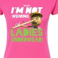 thumbnail image 3 of Shrek - Pinocchio - I'm Not Wearing Ladies Underwear - Juniors Fitted Graphic T-Shirt, 3 of 5