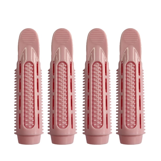 Xihbxyly Pinzas para El Cabello, Herramienta Versátil para Rizar y Peinar, Rodillo Fácil de Usar, Accesorio Que No Daña El Cabello, Uso En Salones de Belleza, Todo Tipo de Cabello, Juego de 4 Piezas