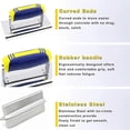 thumbnail image 4 of Stainless Steel Pool Trowel(11 X 4inch) Concrete Edger and Groover Stucco Cement Finishing Masonry C, 4 of 5
