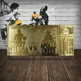 thumbnail image 3 of Fanattik Rocky 45th Anniversary Limited Edition 24K Gold Plated Ticket, 3 of 4