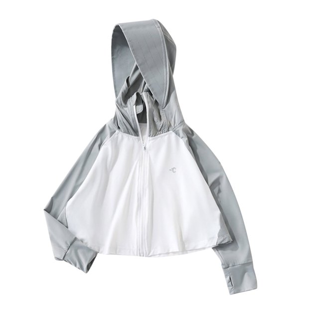 Honeeladyy - Ropa de bebé con protector solar, de seda helada, para verano, para fiesta de cumpleaños (gris, 9-10 años)