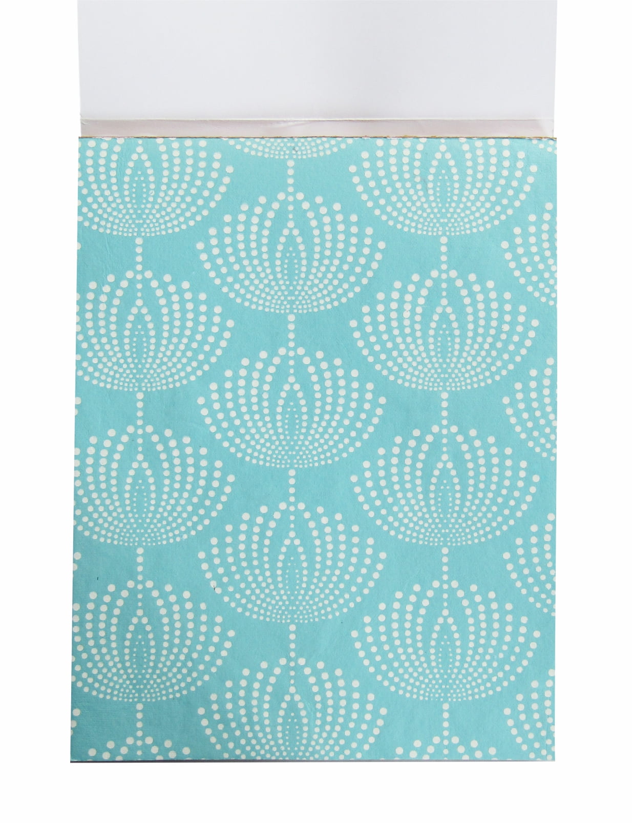 Paperhues Shades of Blue Handmade Scrapbook Paper 8.5 x 11" Pad, 36 Sheets (2 sheets each of 18 styles)
