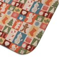 thumbnail image 5 of Multicolor Christmas Icon Pattern Dish Drying Mat for Kitchen 1 Pack, Ultra Absorbent Microfiber Dishes Drainer Mats,16x18in(41x46cm), 5 of 6