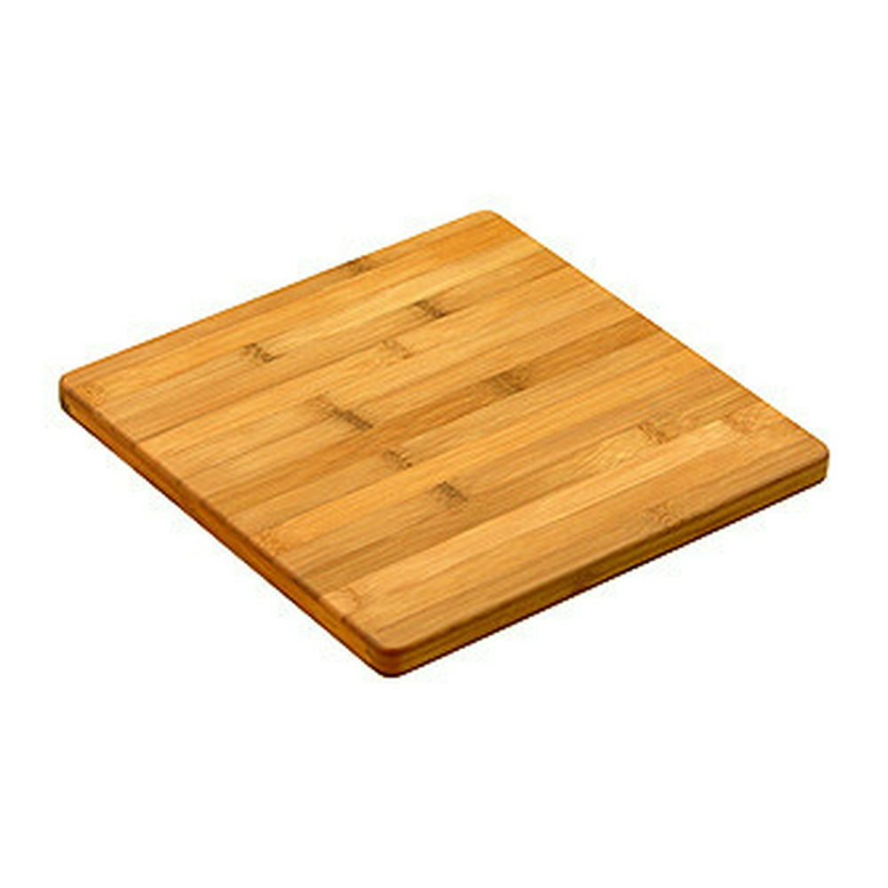 Simply Bamboo Brown Valencia Bamboo Cutting Board 12"