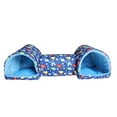 thumbnail image 4 of DOLITY Guinea Pig Tunnel Bedding Hamster Hideout for Chinchilla Small Pets Squirrel Blue, 4 of 9