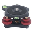 thumbnail image 1 of Tripod Leveling Adjustment Base, Top Anti Slip Rubber Pad Tripod Head Leveling Base  for Panoramic Photography, 1 of 8