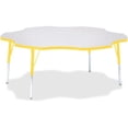 thumbnail image 2 of Prism Six-Leaf Student Table, 2 of 2