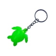 thumbnail image 2 of Glow in the Dark Sea Turtle Keychain, Holographic Rainbow, Blacklight Reactive Car Accessories, New Car Gifts, Beach Ocean Lover Decor, 2 of 3