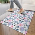 thumbnail image 4 of Pioneer Flower Floral Print Pattern Door Rugs,Washable Non Slip Door Mats Indoor,Decorative Door Mats,Entry Mat Indoor for Entrance,Bedroom,Kitchen,Bathroom,17"x30", 4 of 6