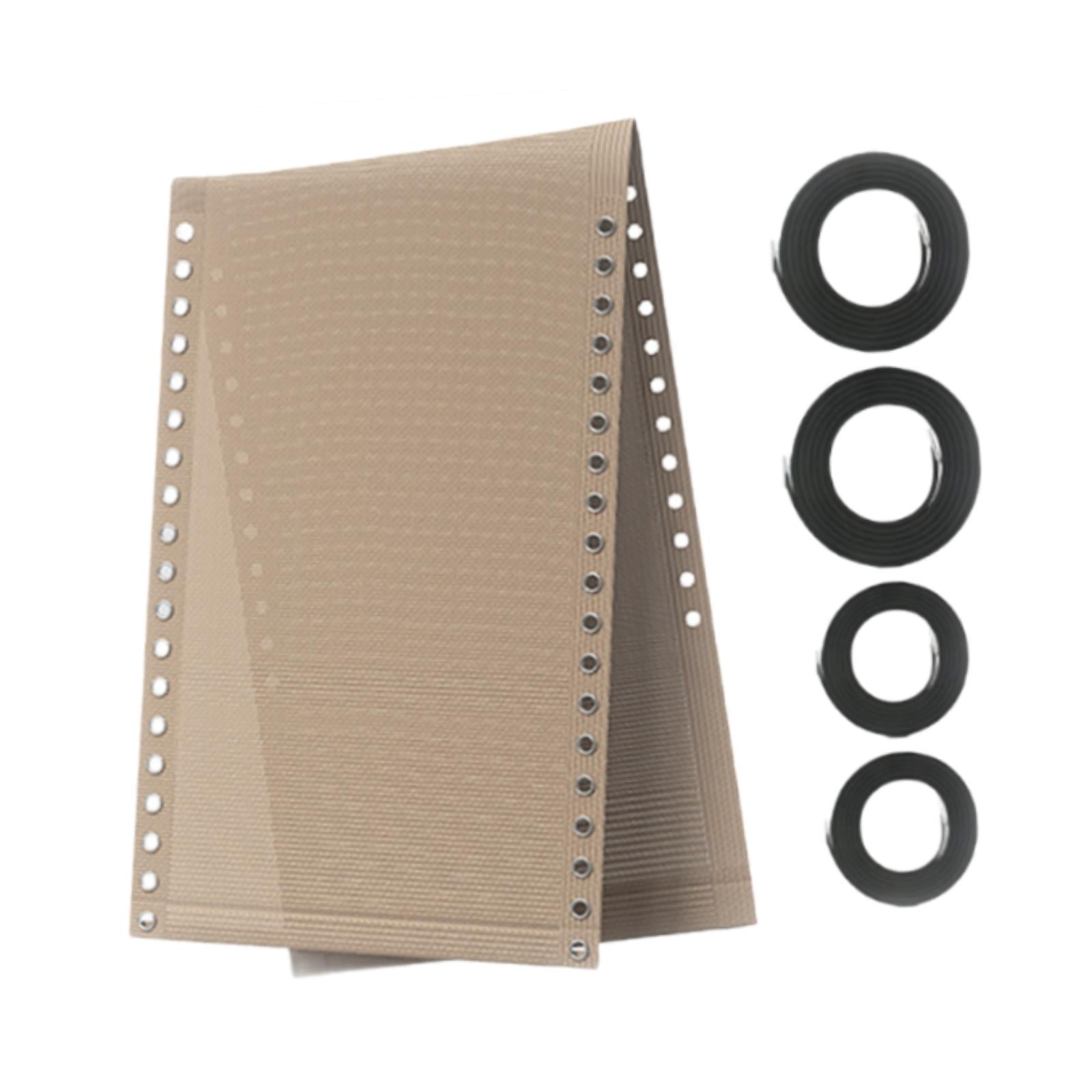 YWMJZEU Chair Replacement with Bungee Cord Kit,Breathable, ,Folding Mesh Repair Kit for Khaki