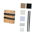 thumbnail image 2 of Rongfmy 5 Layers Flower Pressing Kit Embossing Machine for Greeting Cards Scrapbooks 26cmx19cm, 2 of 9