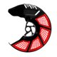 thumbnail image 2 of Cubierta protectora de rotor Yotijar motocicleta RF250R CRF450R accesorios profesionales Negro, 2 of 3