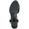 thumbnail image 6 of Journee Womens Nairri Vegan Leather Platform Heel Dress Sandals, Widths Available, 6 of 10