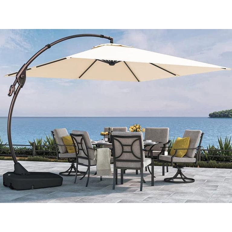 grand patio napoli deluxe umbrella 12 FT SUNBRELLA Cantilever with Umb GRANDPATIO Grand patio Replacement Canopy for Grand Patio