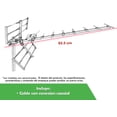 thumbnail image 2 of Antena AEREA Fussion Acustic 14 ELEMENTOS TV HDTV alta definicion, 2 of 3