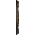 thumbnail image 4 of Ekena Millwork 18"OD x 3 1/2"ID x 1 3/8"P Antioch Ceiling Medallion (Fits Canopies up to 3 1/2"), Hand-Painted Rust, 4 of 5