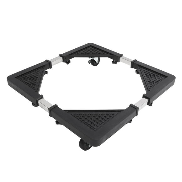Soporte de Refrigerador Ajustable, Ruedas establece con lana a Prueba de Polvo Base de Ajuste para apartamento para apartamentos