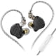 thumbnail image 1 of wonima11 KZ ZS10 PRO X in Ear Monitor Headphones, Upgrade 4BA+1DD Hybrid Driver IEM Earphones, HiFi Metal Wired Gaming Earbuds, for Singers Bass Player Drummers Guitarist Musicians Dj (with Mic,Black), 1 of 1