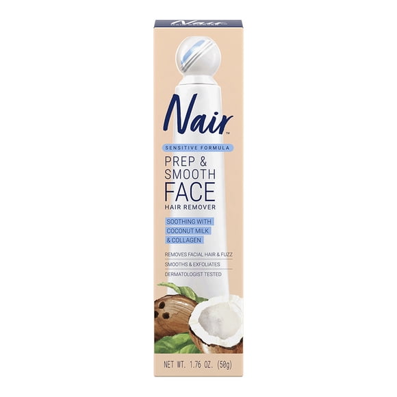 Crema depiladora Nair prep & Smooth con leche de coco y colágeno 50 g