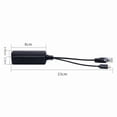 thumbnail image 6 of RHEA- 2Xpoe Splitter 48V To 5V 2.4A Micro-Usb Adapter Ieee 802.3Af Ip Camera Pi & More, 6 of 6