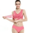 thumbnail image 5 of Sports For Women Bra Underwear Set Shock-proof And Anti-sagging Gather-back Shaped Wirefree ?????, 5 of 5